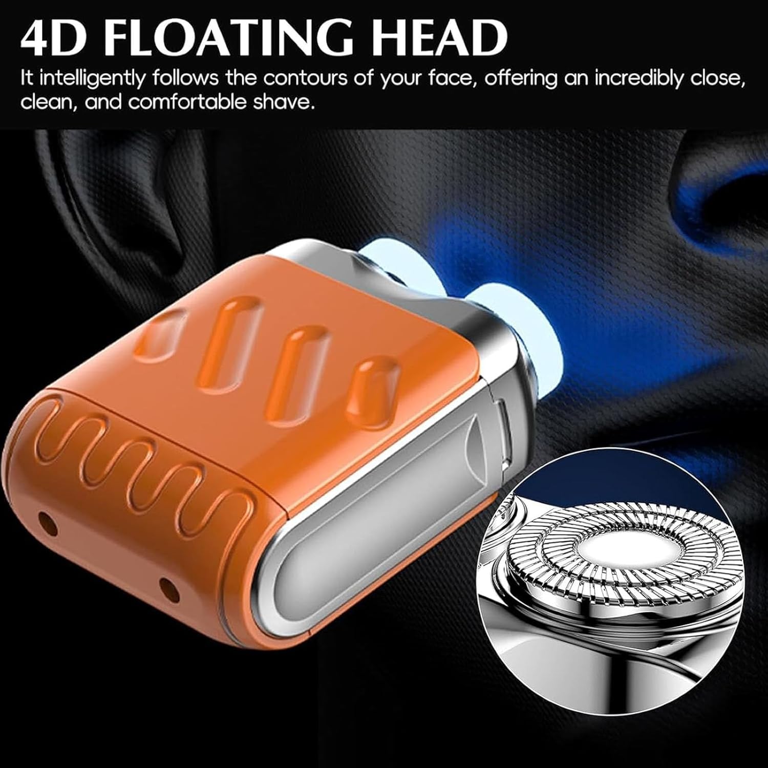 Rubells™ Mini Dual Blade Shaver – Travel Men’s Razor